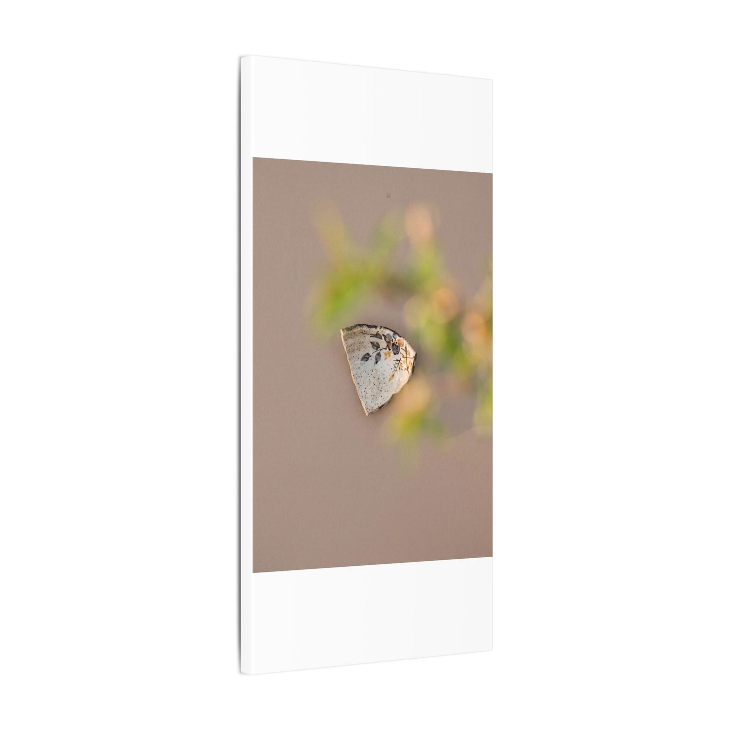 Ceramic Bowl Canvas Art | Spring Japandi Japanese Pattern Art