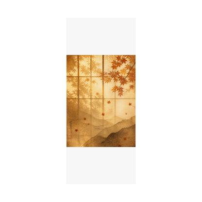 Shoji Screen Wall Art Print | Autumn Japandi Texture Art