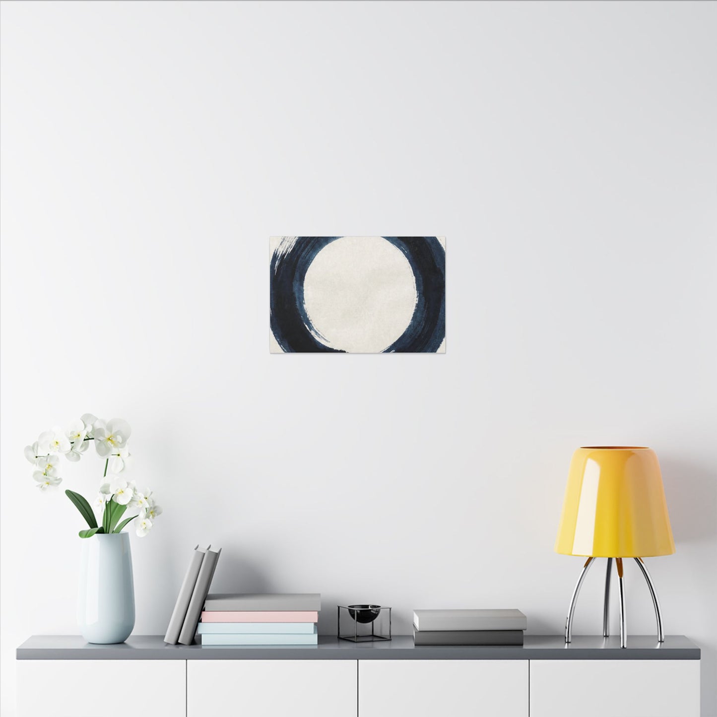 Balanced Meditation Zen Enso Canvas Art