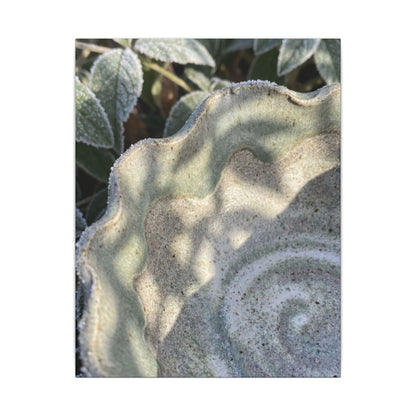 Dappled Ceramic Bowl Canvas Art - Japandi Seijaku