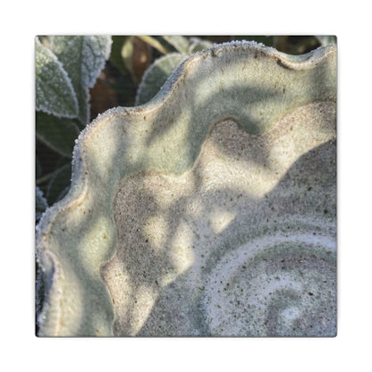 Dappled Ceramic Bowl Canvas Art - Japandi Seijaku