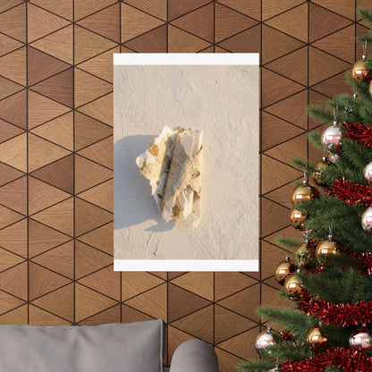 Paper Fold Texture Wall Art Print | Cozy Japandi Art