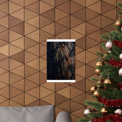Atmospheric Rust Patina Wall Art Print - Shadow Zen Dark Japandi