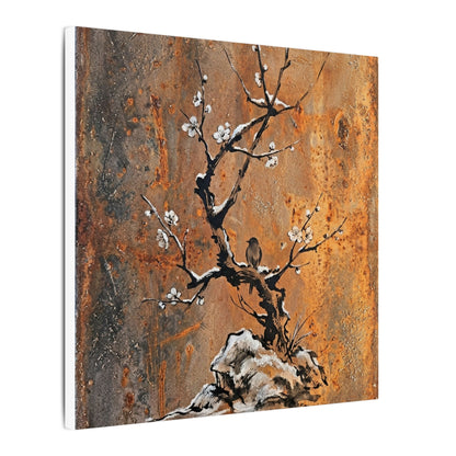 Datsuzoku Rust Patina Canvas Art - Zen Sumi E