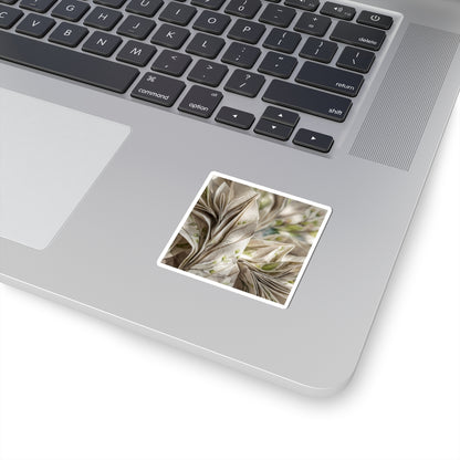 Neutral Paper Fold Sticker - Watercolor Japandi