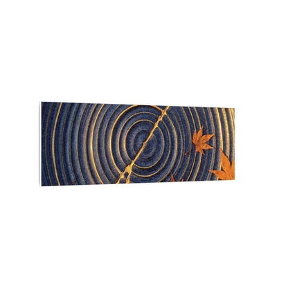 Water Ripple Gold Repair Canvas Art | Healing Kintsugi Art