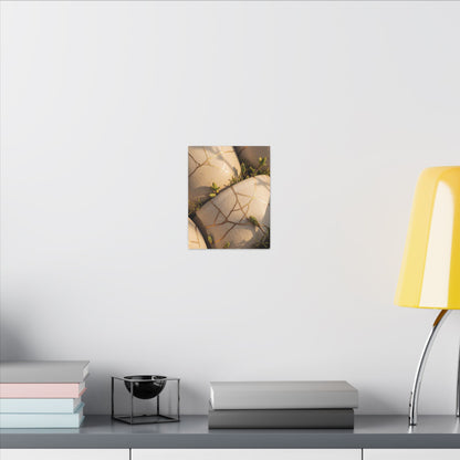 Spring Broken Pottery Gold Vein Canvas Art | Beautiful Decor