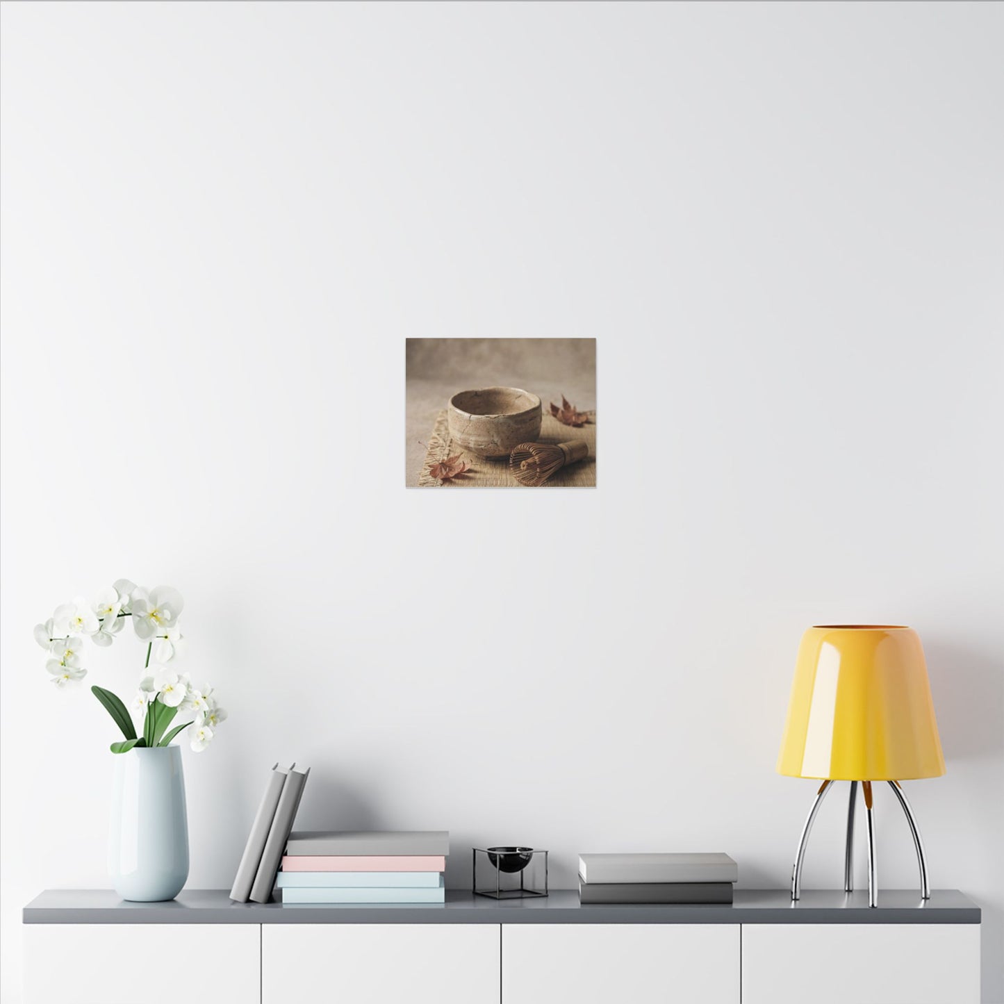 Ma Tea Ceremony Canvas Art - Japandi Texture