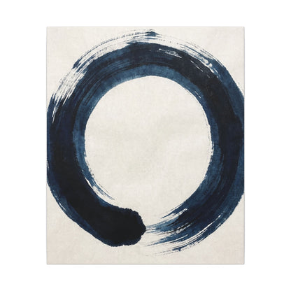 Balanced Meditation Zen Enso Canvas Art
