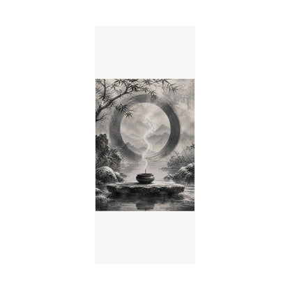 Dappled Incense Smoke Wall Art Print - Zen Seijaku