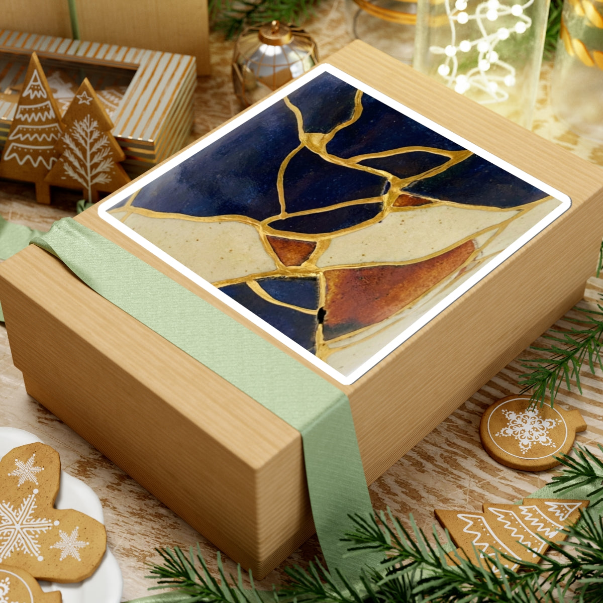 Kintsugi Kintsugi Sticker Art Print