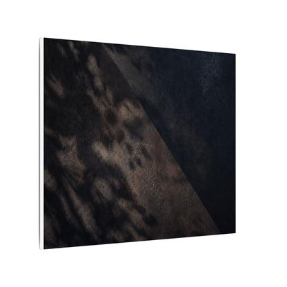 Shadow Play Winter Canvas Art | Dark Japandi Moody Design