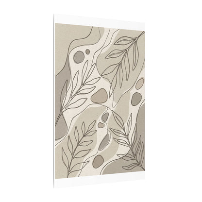 Japandi Minimal Line Canvas Art