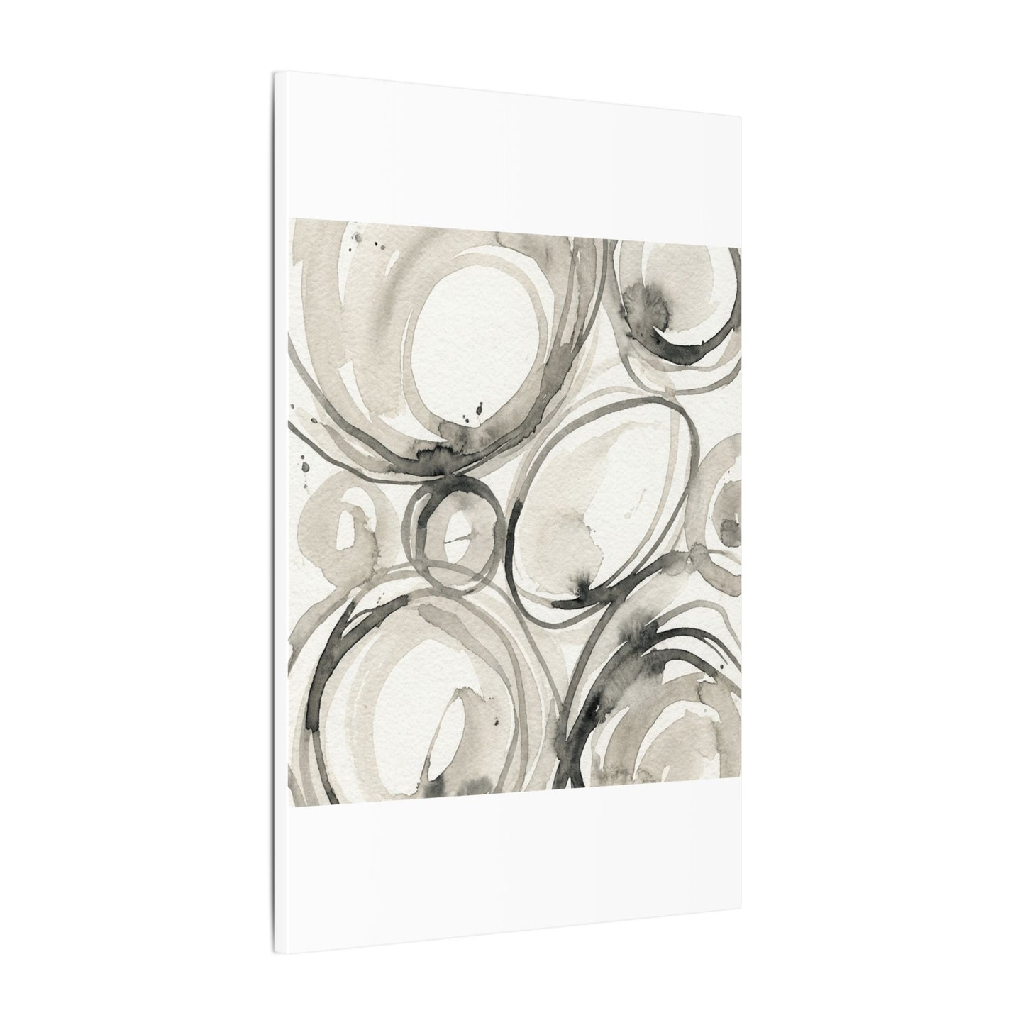 Handcrafted Feel Japandi Watercolor Canvas Art