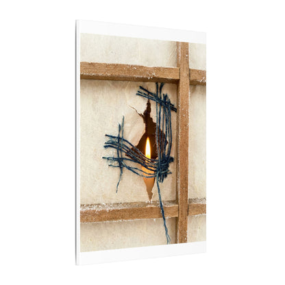 Winter Shoji Screen Broken Beauty Canvas Art | Resilient Decor