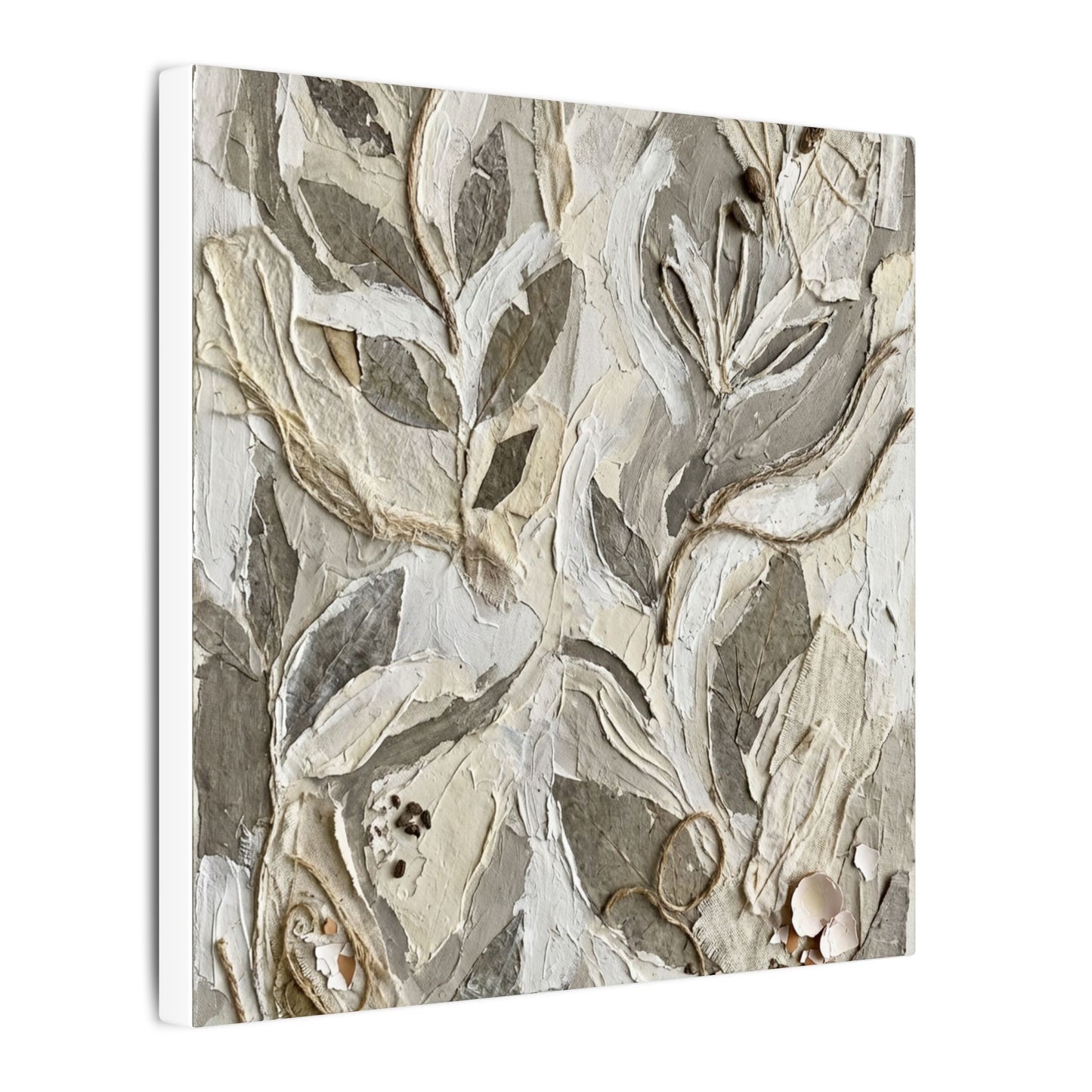 Japandi Textured Canvas Art
