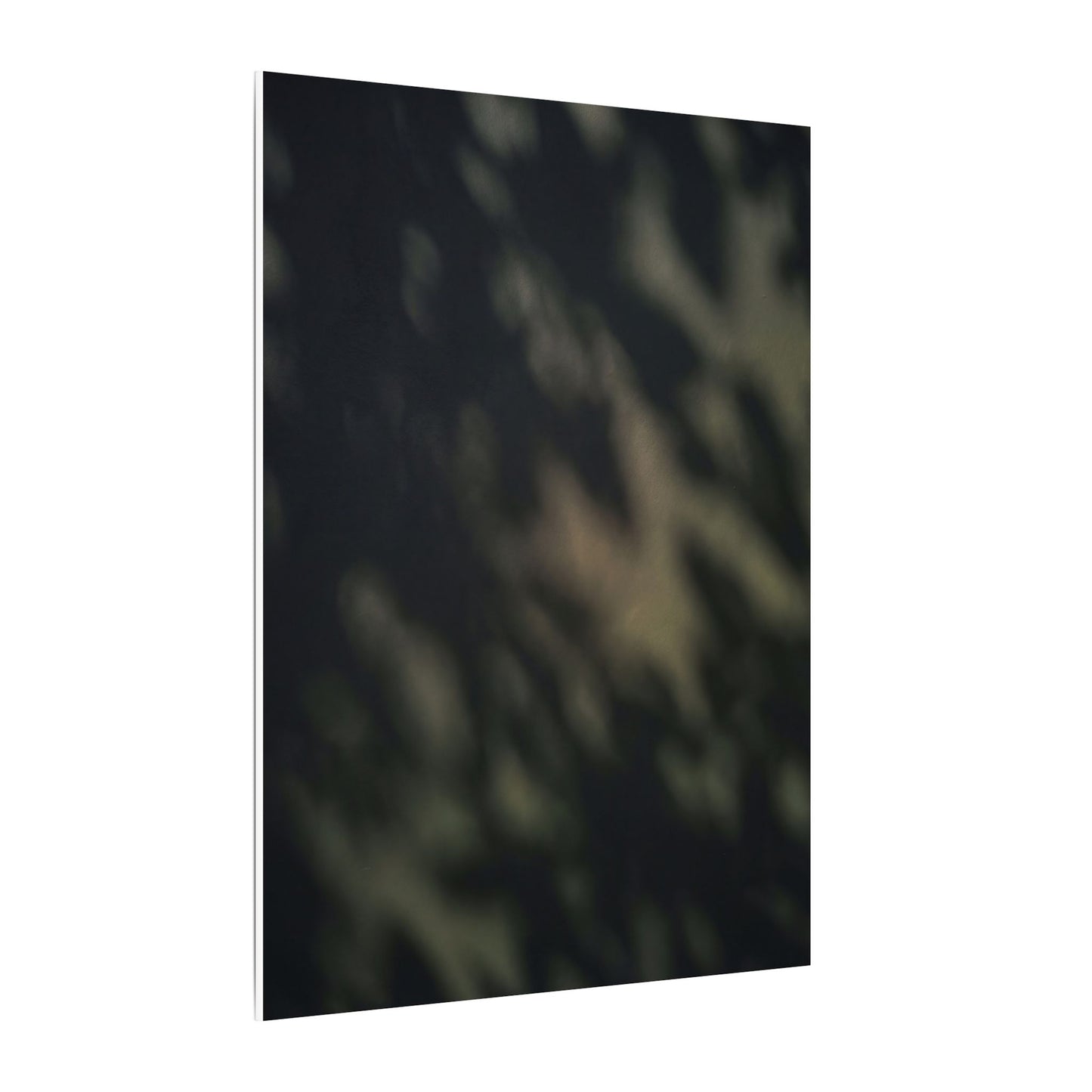 Dappled Shadow Play Canvas Art - Dark Japandi Ma