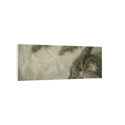 Fukinsei Pine Tree Canvas Art - Japandi Texture