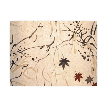Golden Hour Shoji Screen Canvas Art - Japandi Fukinsei