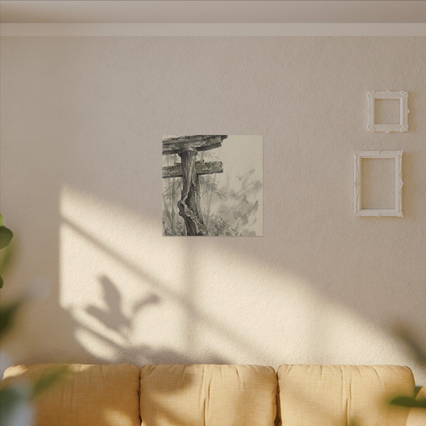 Torii Gate Summer Canvas Art | Zen Tranquil Design