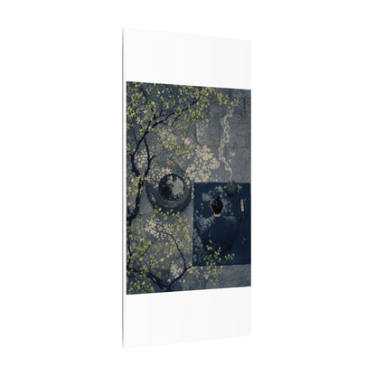 Spring Incense Smoke Ukiyo E Inspired Canvas Art | Tranquil Decor