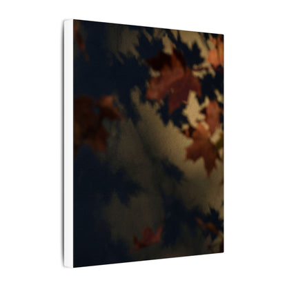 Shadow Play Canvas Art | Autumn Dark Japandi Moody Minimal Art