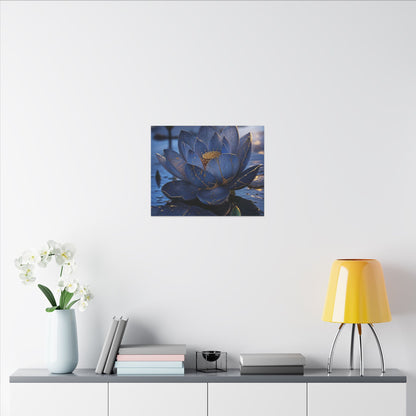 Kintsugi Lotus Flower in Dawn | Broken Beauty Canvas Art