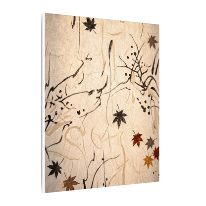 Golden Hour Shoji Screen Canvas Art - Japandi Fukinsei