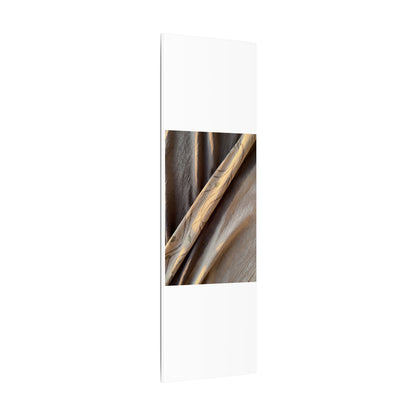 Warm Silk Drape Canvas Art - Japanese Pattern Japandi
