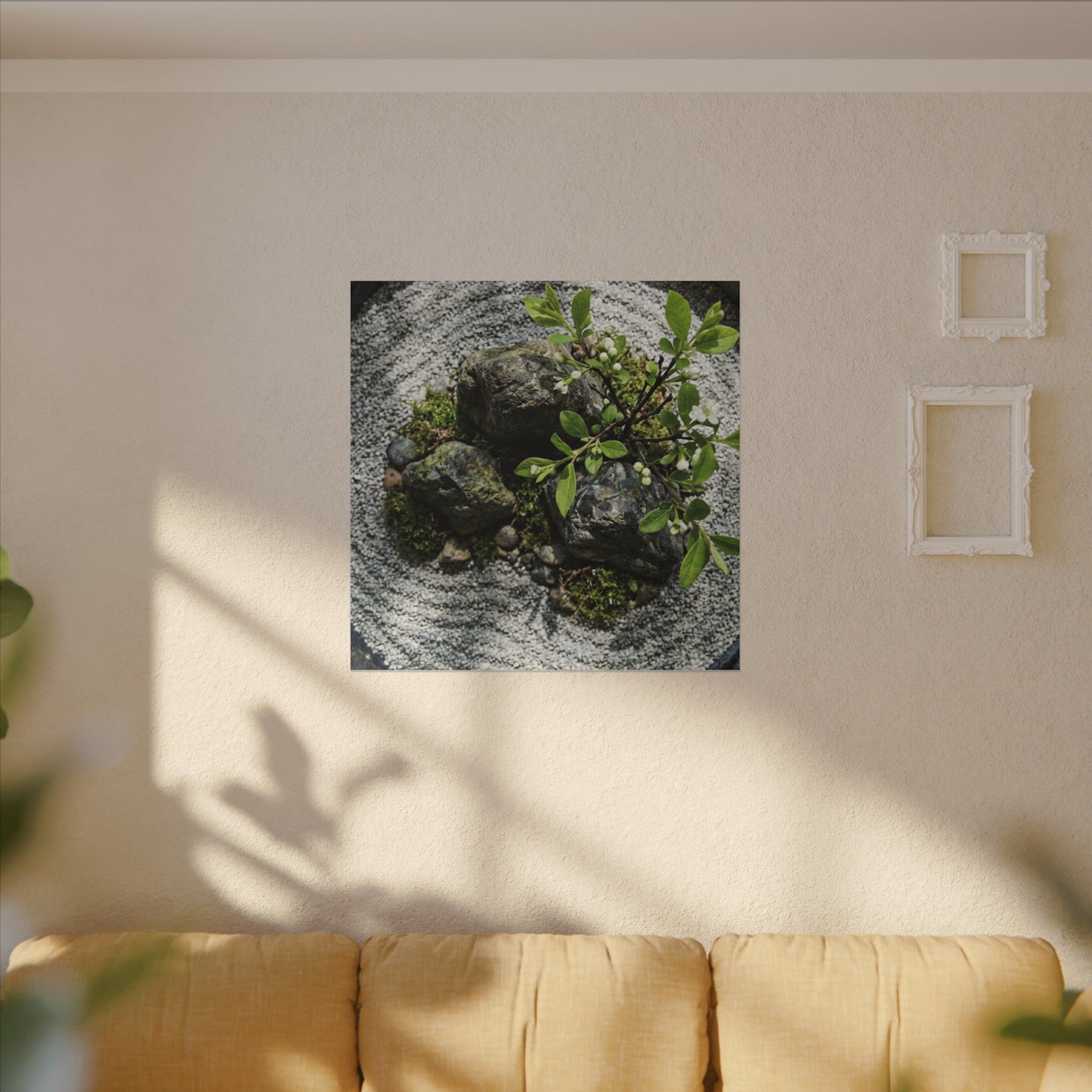 Zen Ceramic Bowl in Dappled | Karesansui Canvas Art
