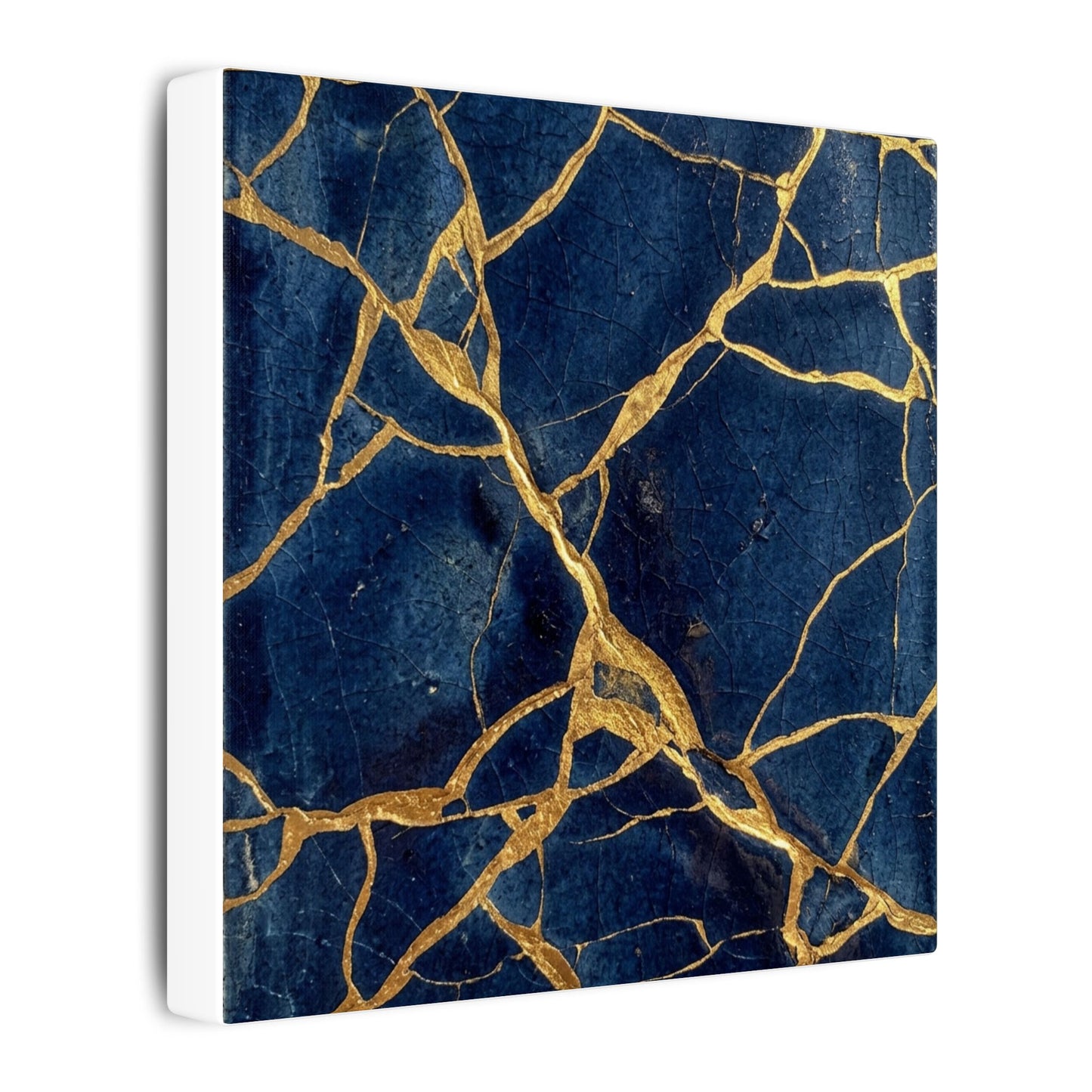 Kintsugi Crackle Canvas Art