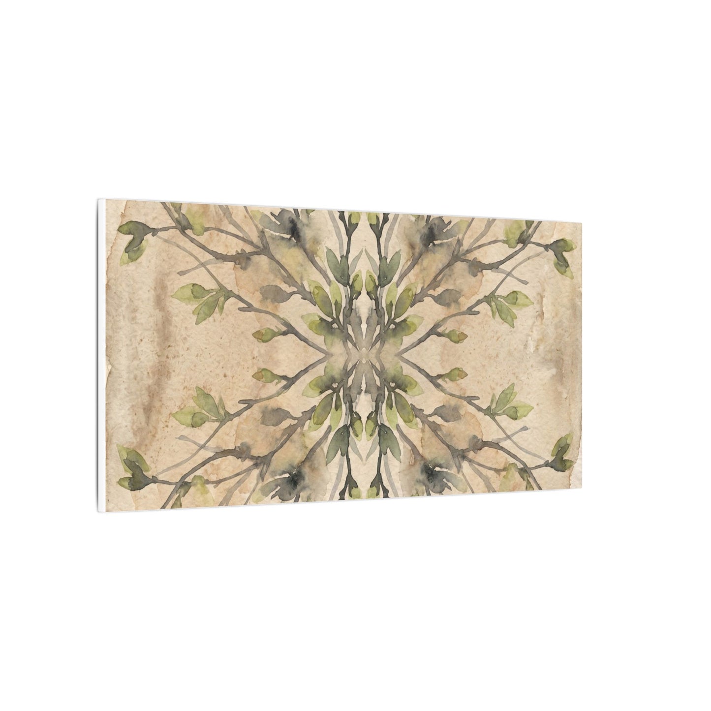 Shibui Shadow Play Canvas Art - Japandi Watercolor