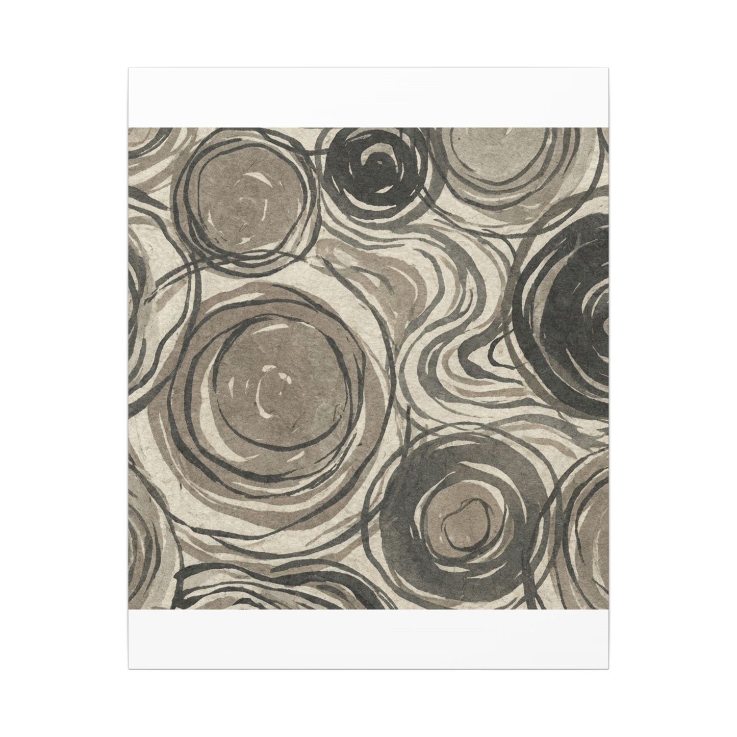 Wabi-sabi Pattern Japandi Japanese Pattern Canvas Art