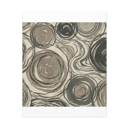 Wabi-sabi Pattern Japandi Japanese Pattern Canvas Art