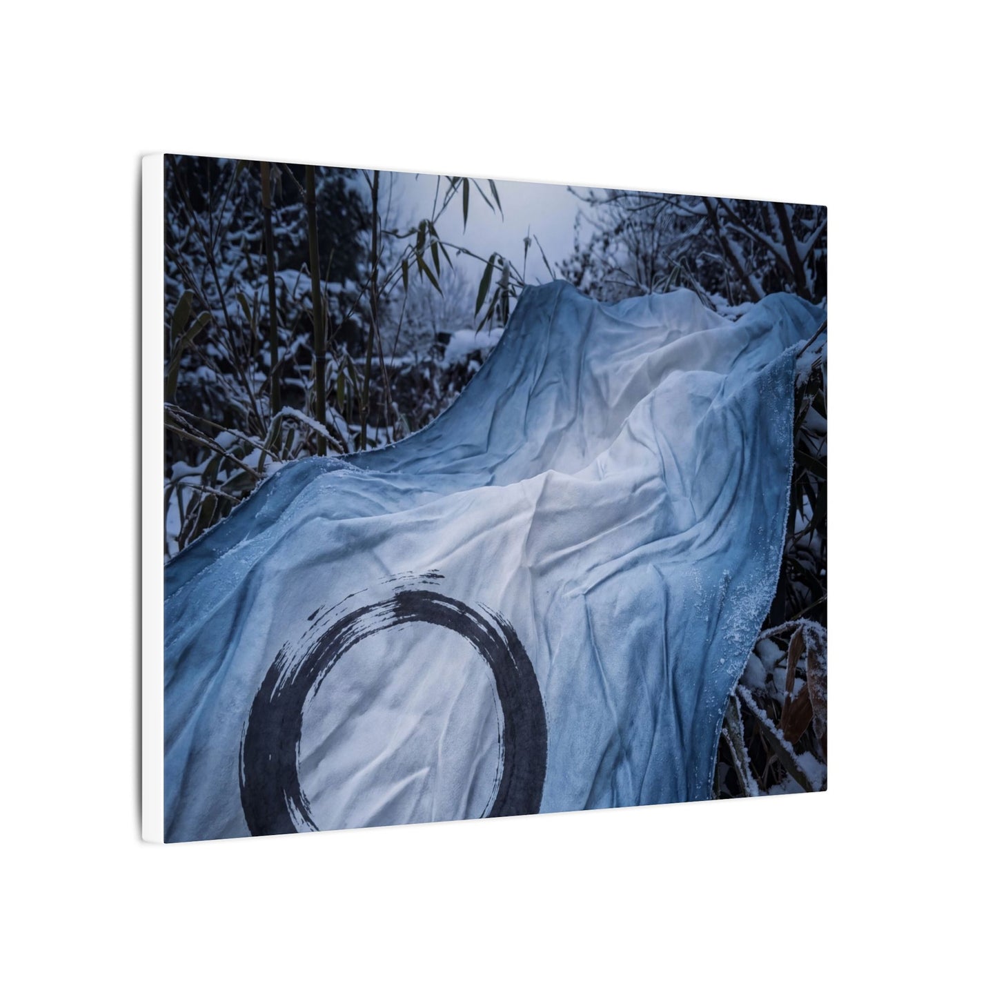 Moonlight Silk Drape Canvas Art - Zen Datsuzoku
