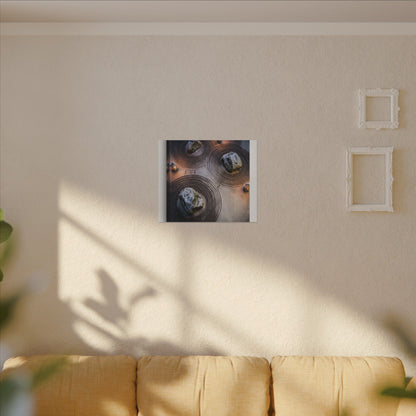 Candlelight Rock Garden Canvas Art - Japandi Ma