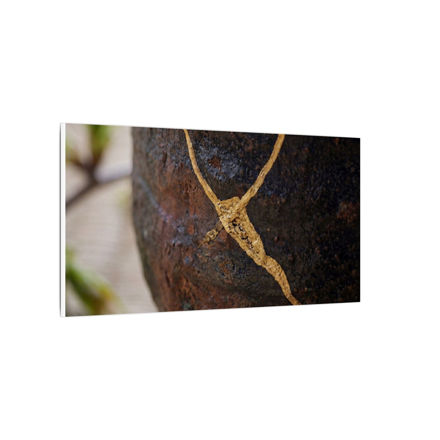 Dawn Tea Ceremony Canvas Art - Kintsugi Mono No Aware
