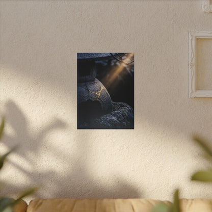 Ma Moonlit Garden Canvas Art - Kintsugi Broken Beauty