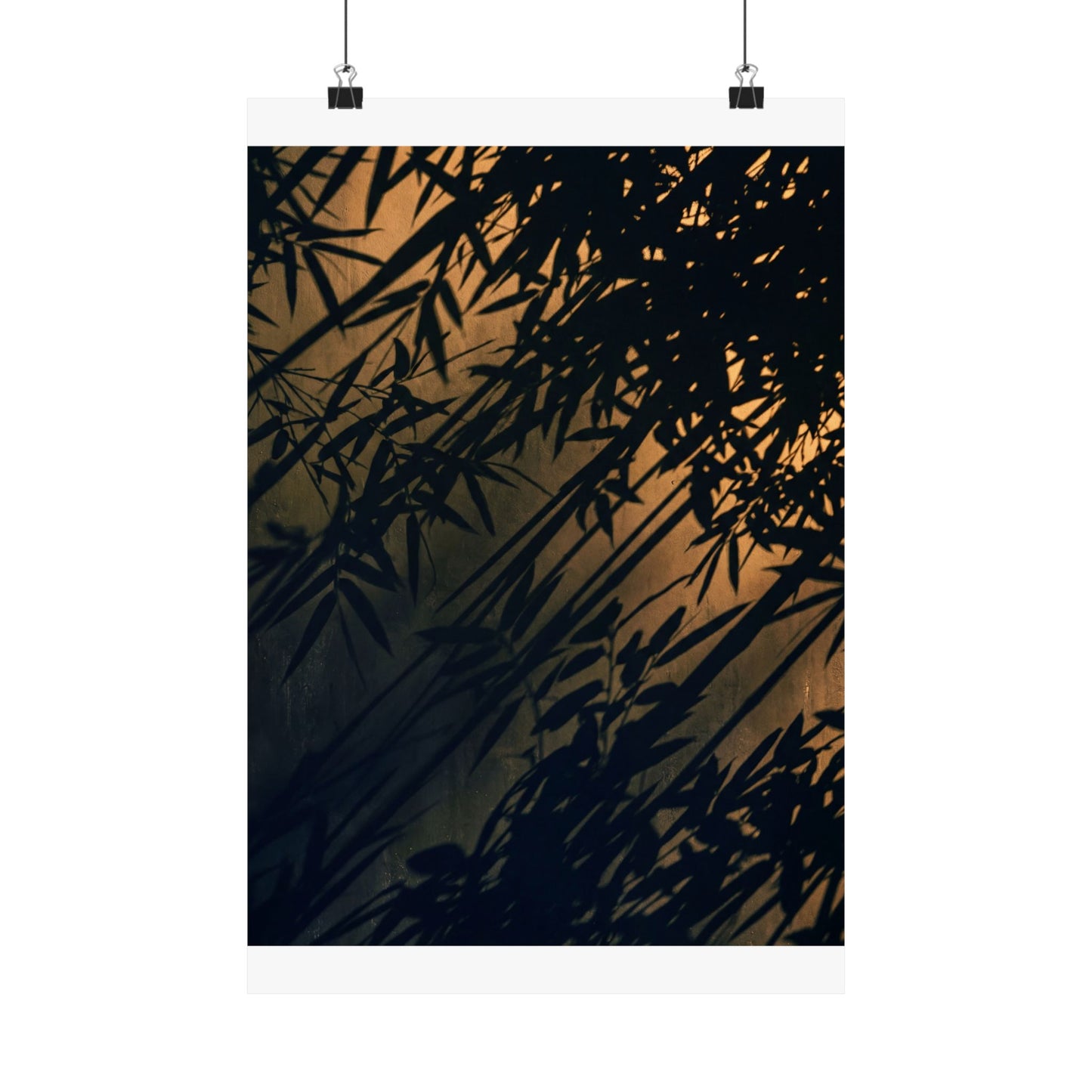 Summer Shadow Play Shadow Zen Wall Art Print | Luxurious Decor Art Print