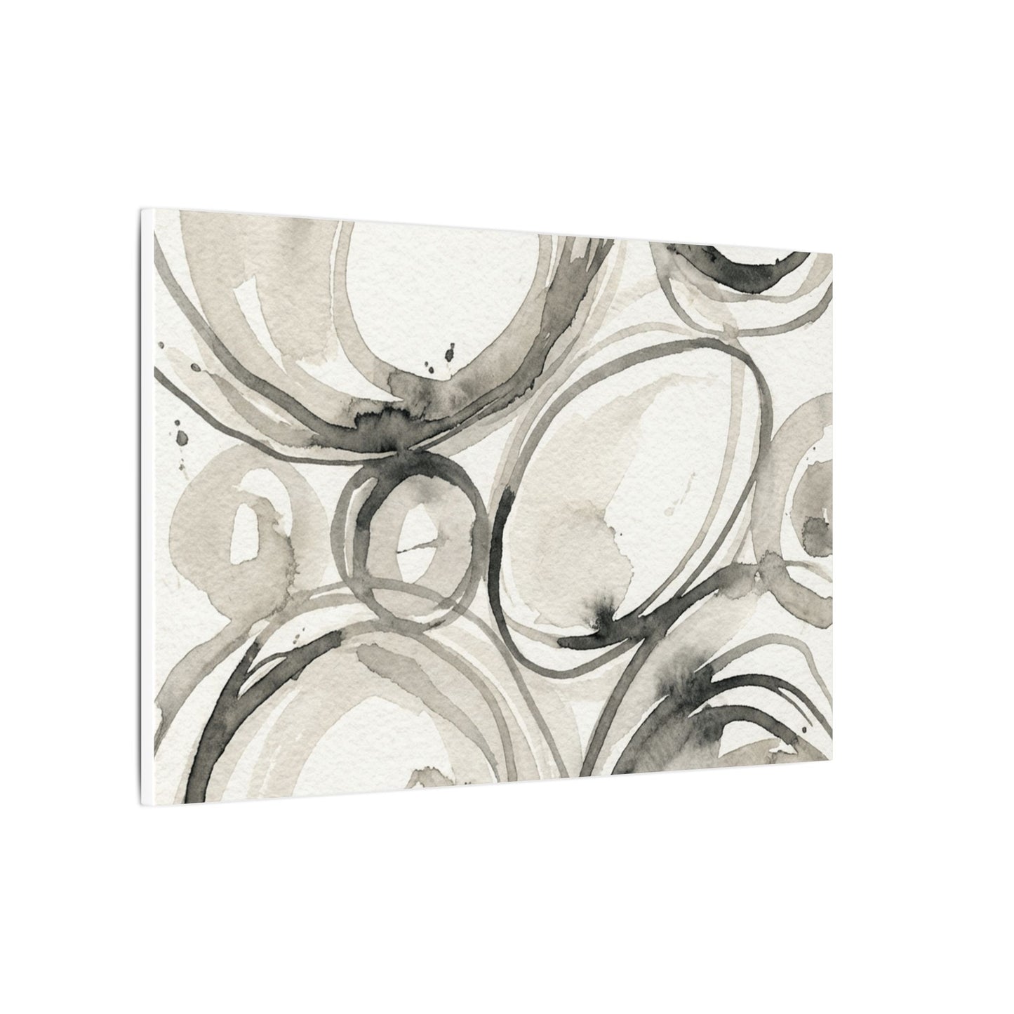 Handcrafted Feel Japandi Watercolor Canvas Art