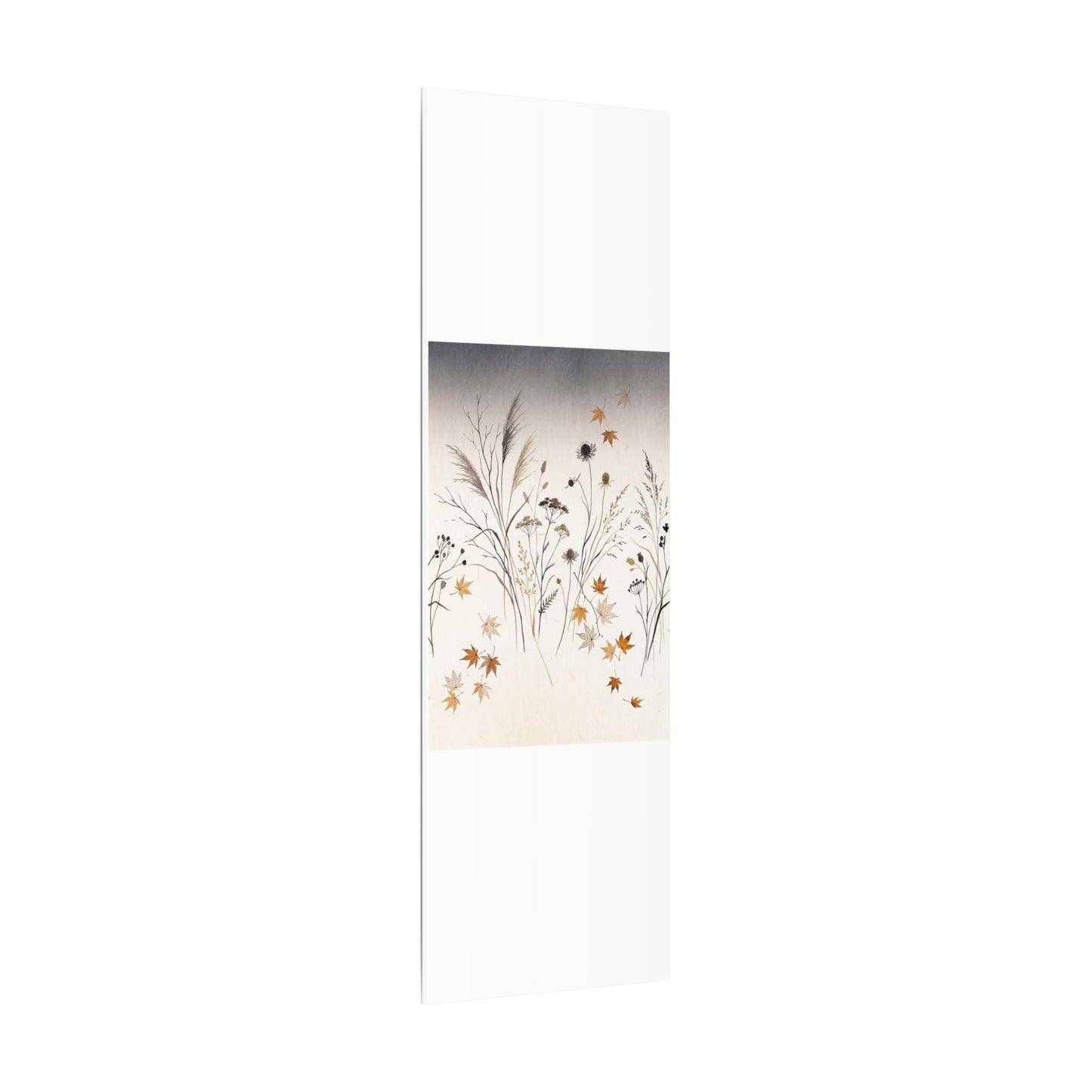 Dawn Dried Flowers Canvas Art - Japandi Kanso