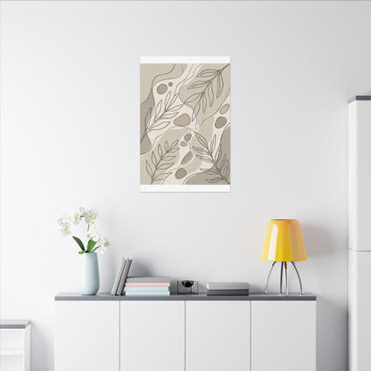 Japandi Minimal Line Canvas Art