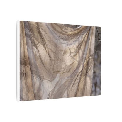 Ma Silk Drape Canvas Art - Japandi Japanese Pattern