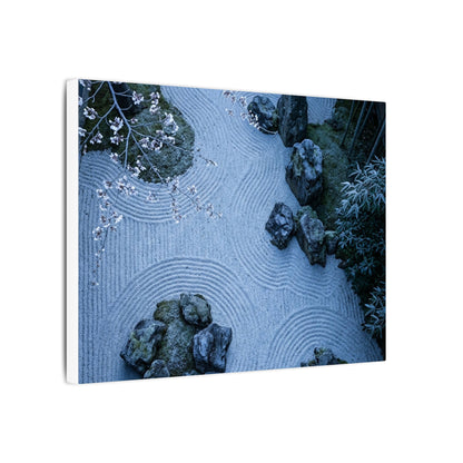 Earthy Silk Drape Canvas Art - Minimal Line Japandi