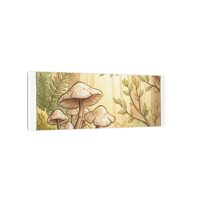Spring Wild Mushrooms Mushroom Illustration Canvas Art | Cozy Decor