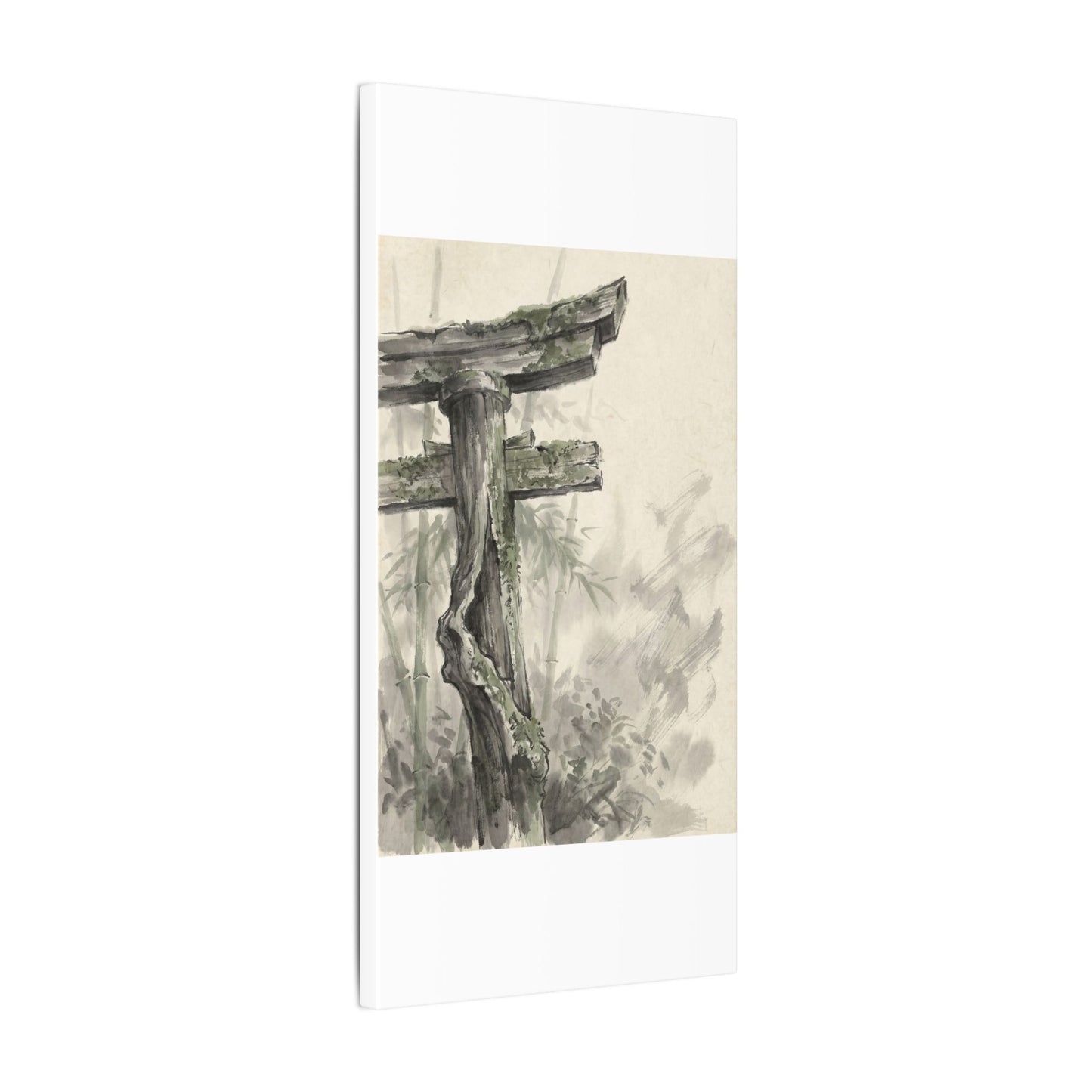 Torii Gate Summer Canvas Art | Zen Tranquil Design