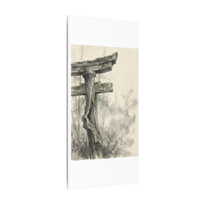 Torii Gate Summer Canvas Art | Zen Tranquil Design