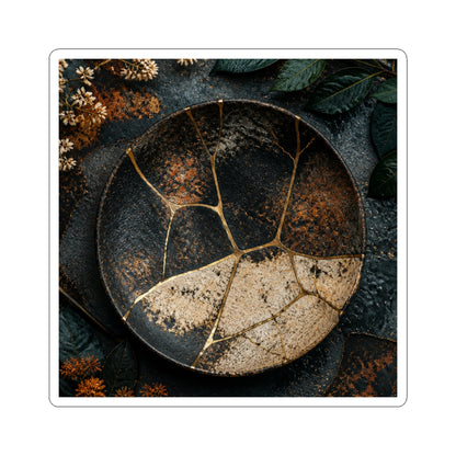 Rust Patina Sticker | Summer Kintsugi Gold Repair Art