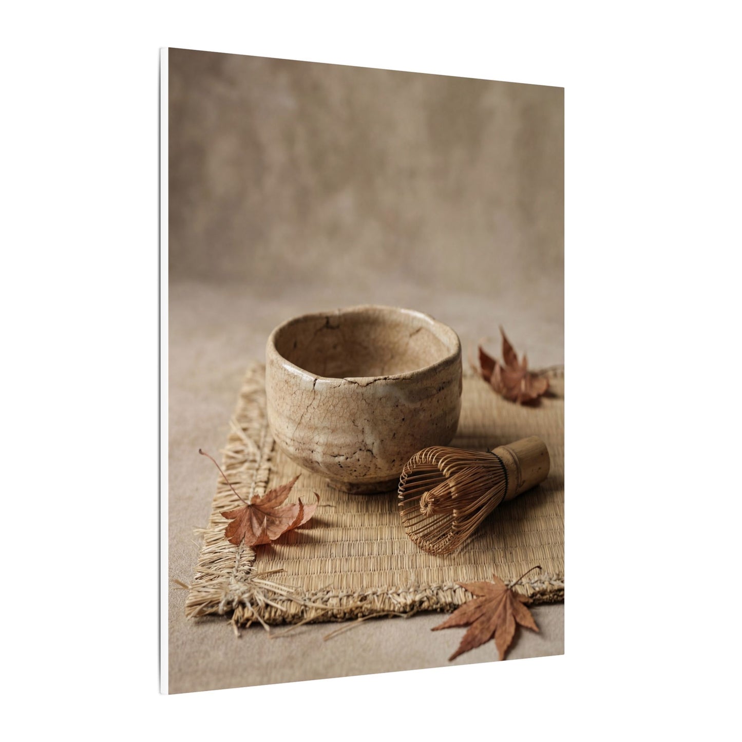 Ma Tea Ceremony Canvas Art - Japandi Texture