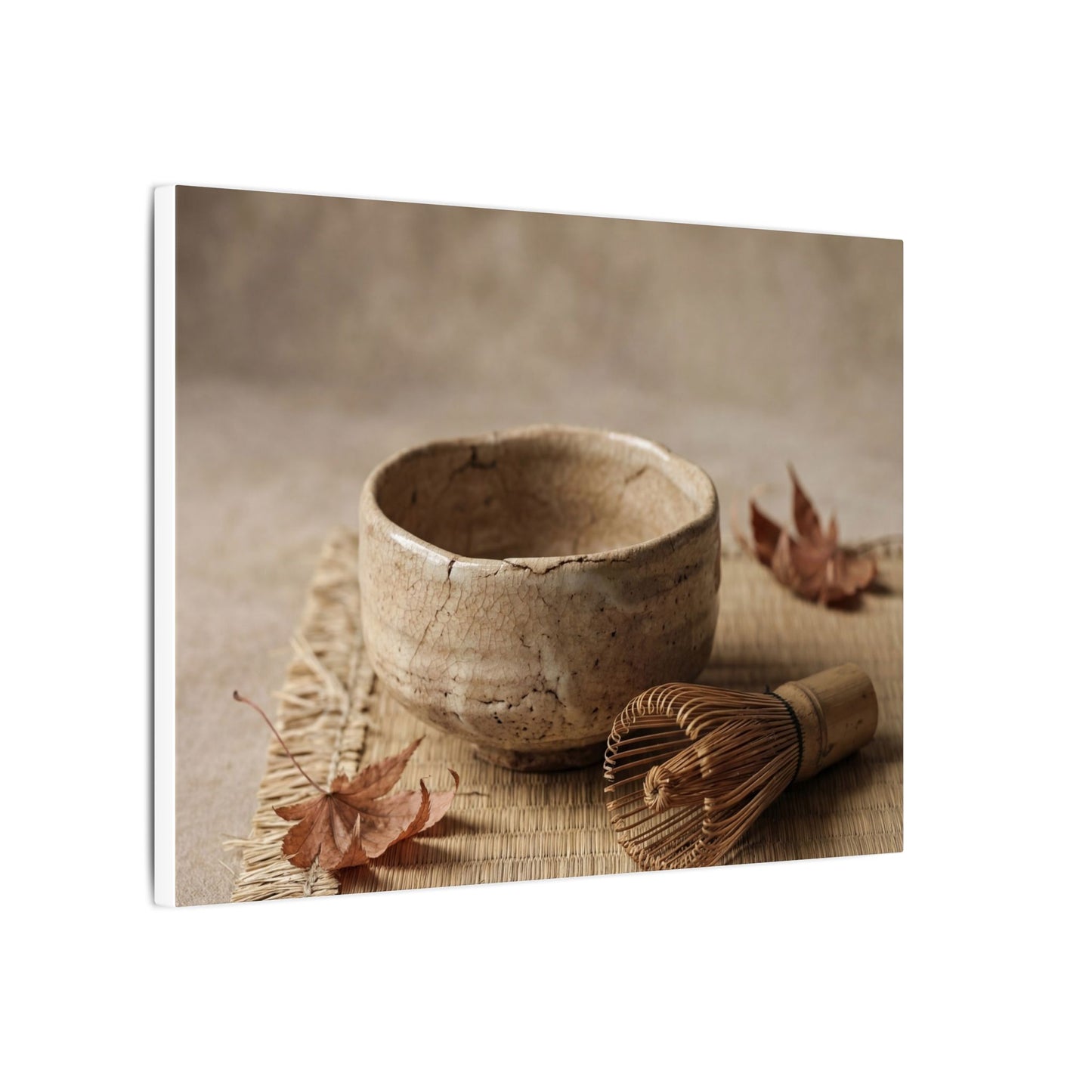 Ma Tea Ceremony Canvas Art - Japandi Texture